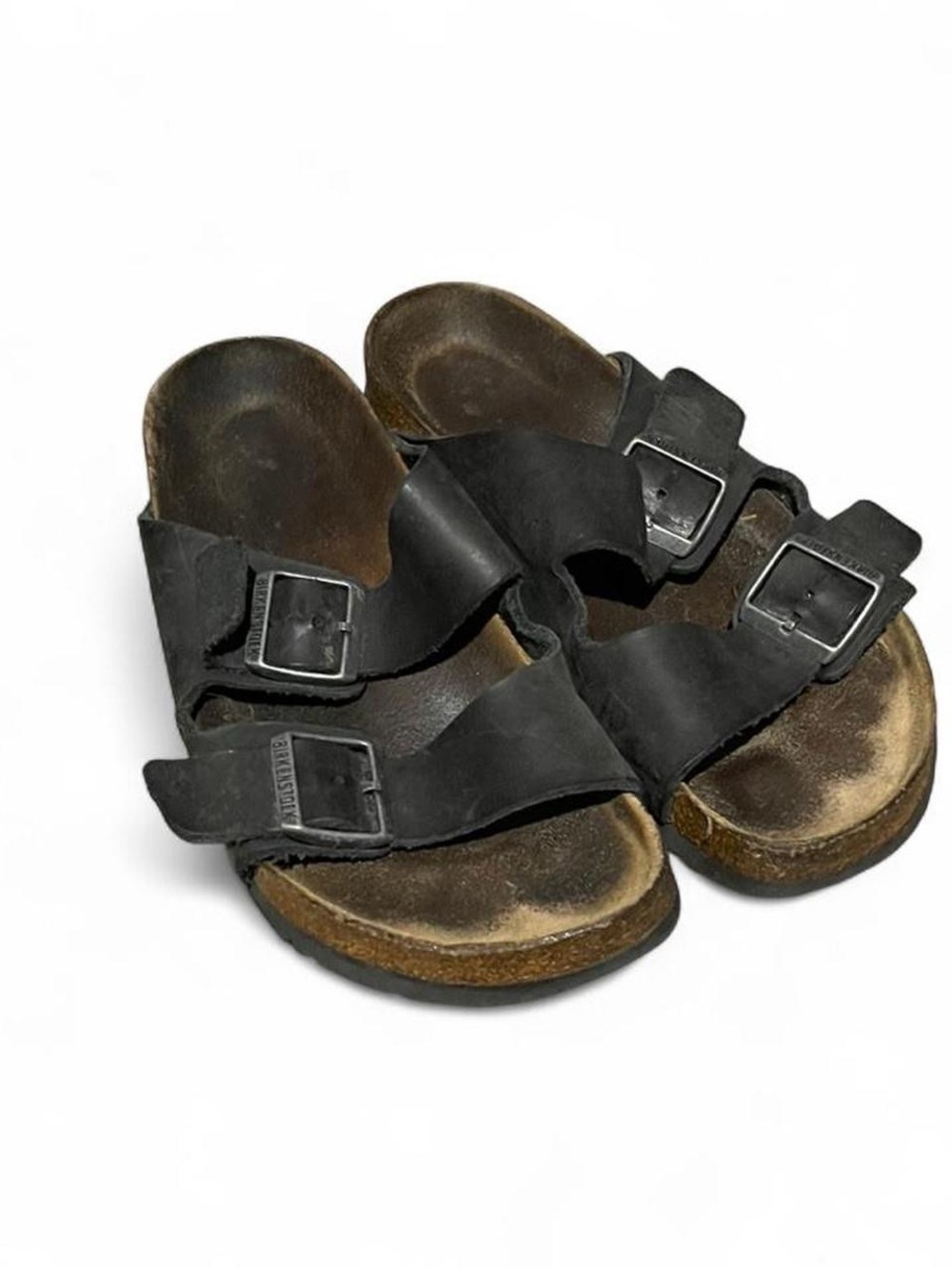 Birkenstock Arizona Black Leather Sandals